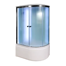 Душевая кабина Deto D 120-S L с LED подсветкой 120x80